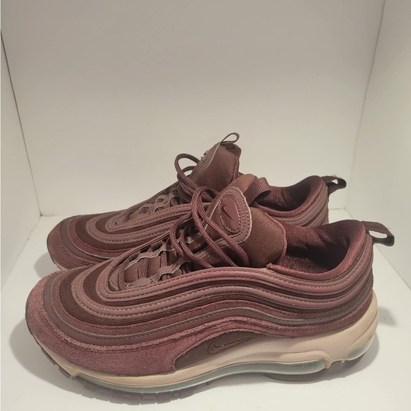 Nike Air Max 97 Women's Burgundy sneakers size 7.5 - Picture 11 of 15